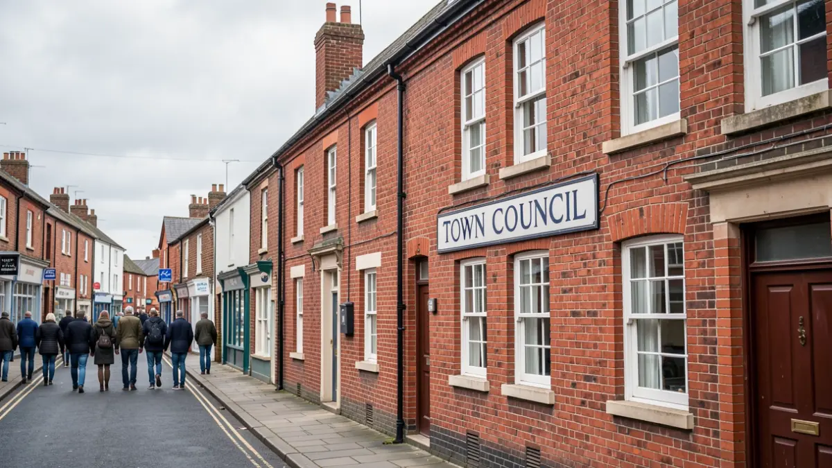 Brackley Town Council building.