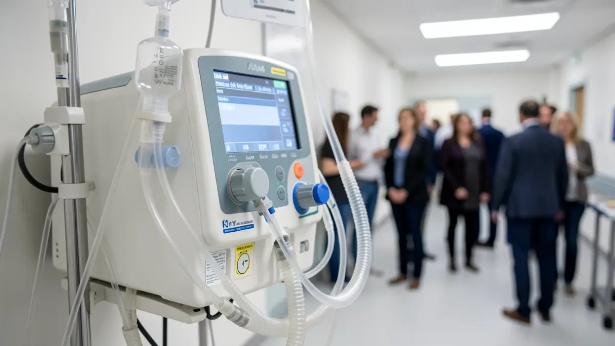 Generic image of medical equipment for respiratory care.
