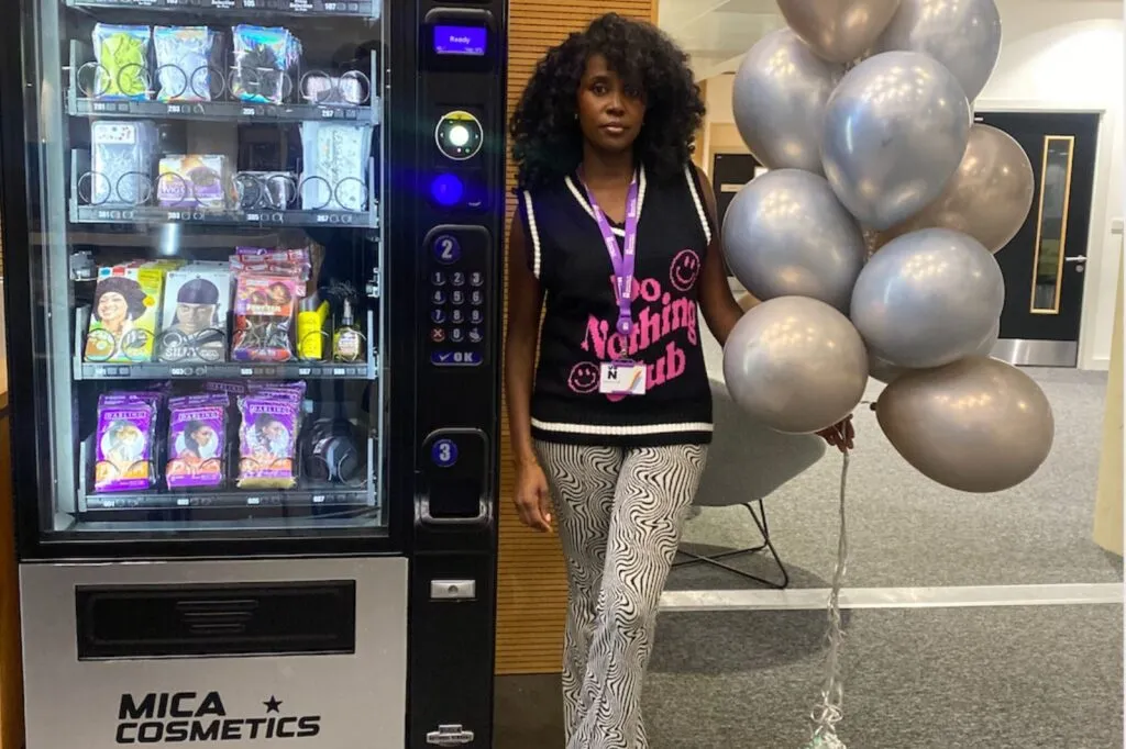 Graduate Launches UK's First Hair and Beauty Dispenser at University of Northampton