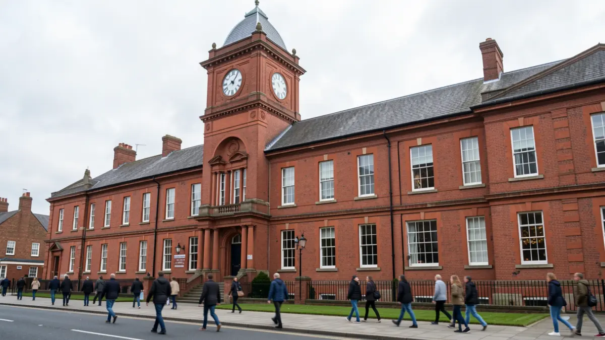 Generic image of a British town hall building with a clock tower.