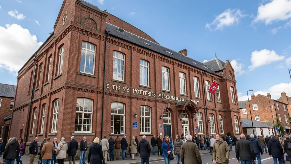 Generic image of a red-brick museum building facade.