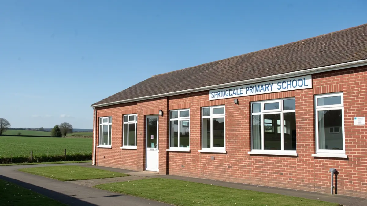 Springdale Primary School building exterior.