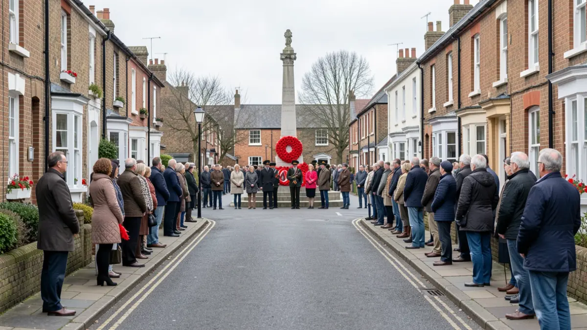 Generic image: with a cenotaph in the background.