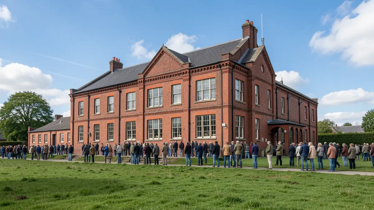 Generic image of a red-brick heritage building in The Midlands.