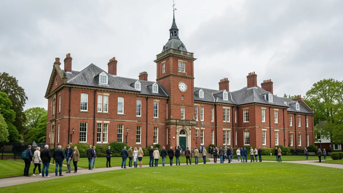 Generic image of a red brick council building with a clock tower.